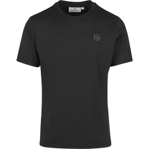 Sergio Tacchini Shirt 'Pelle'  donkergrijs / zwart