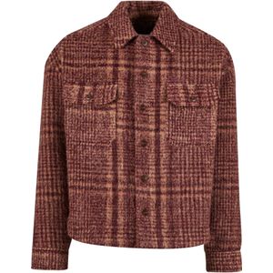 Prohibited Tussenjas 'Chelsea'  beige / donkerrood