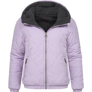 Ragwear Winterjas 'Qaria'  grijs / lavendel