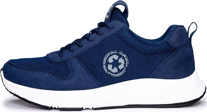 Sneakers - Jor - Effen - Gerecycled Materiaal - Platte Hak