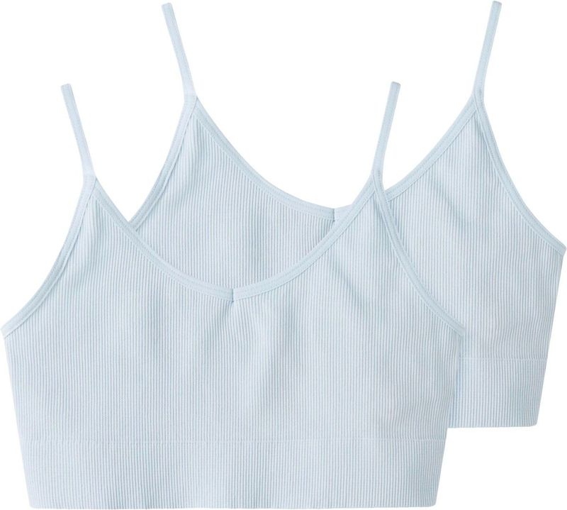 LMTD - Bustier - Pastelblauw - Soft Cup - 2 Pack