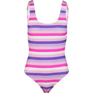 BECO the world of aquasports Badpak 'Fresh Stripes'  pink
