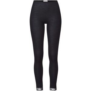 Hanro Leggings ' Woolen Lace '  zwart