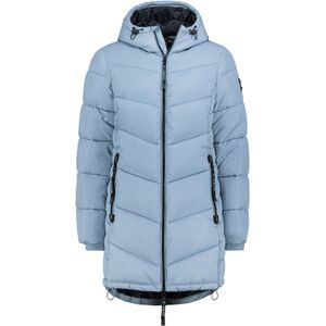 Sublevel Wintermantel  lichtblauw