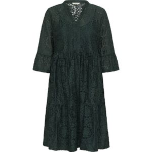 Cream Jurk 'Tiley'  spar