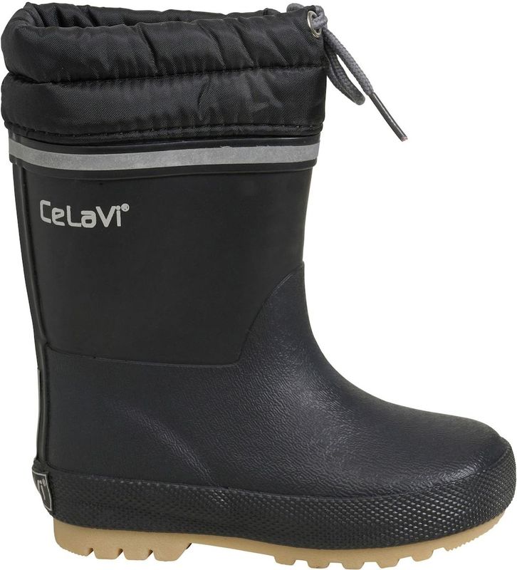 CeLaVi Gevoerde Rubberlaarzen - Zwart - CeLaVi - 20 - Regenlaarzen
