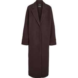 Noisy may Tussenmantel 'NMCADDY'  chocoladebruin