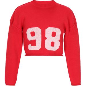 MYMO Trui  rood / wit