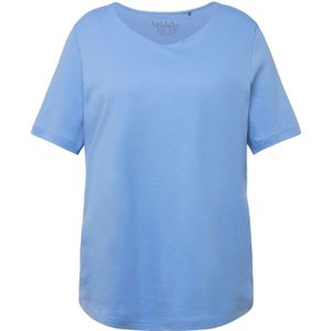 Ulla Popken Shirt  lichtblauw