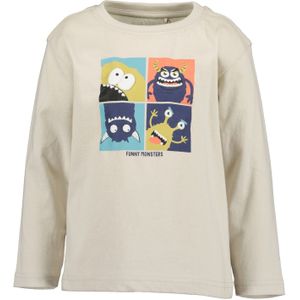 BLUE SEVEN Shirt  lichtblauw / donkerblauw / limoen / greige