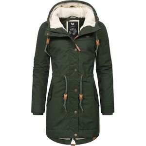 Ragwear Winterparka 'Canny'  lichtbruin / donkergroen