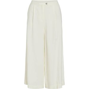 VILA Bandplooibroek 'VIMarlee'  natuurwit