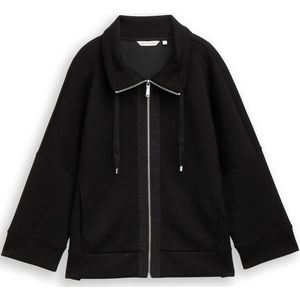 TOM TAILOR Sweatvest  zwart