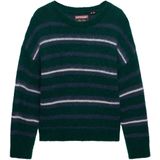 Superdry Trui  groen / wit