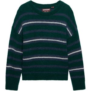 Superdry Trui  groen / wit