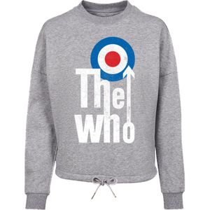 F4NT4STIC Sweatshirt 'The Who Rock Band'  blauw / grijs / rood / wit