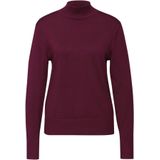 STREET ONE Trui  wijnrood