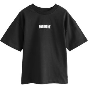 Next Shirt 'Fortnite'  aqua / roestbruin / zwart / wit