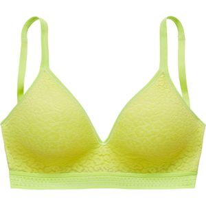 Bralette - Lime - Naadloos - Licht Gewatteerd - Versteviging