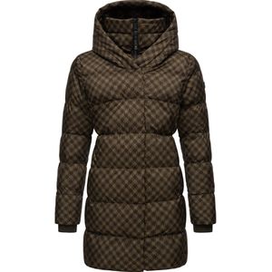 Ragwear Wintermantel 'Niara'  bruin / zwart