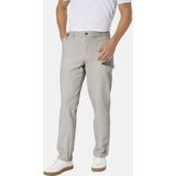 Broek HERIN beige gestreept