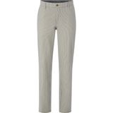 Broek HERIN beige gestreept