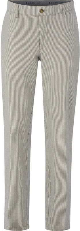 Broek HERIN beige gestreept