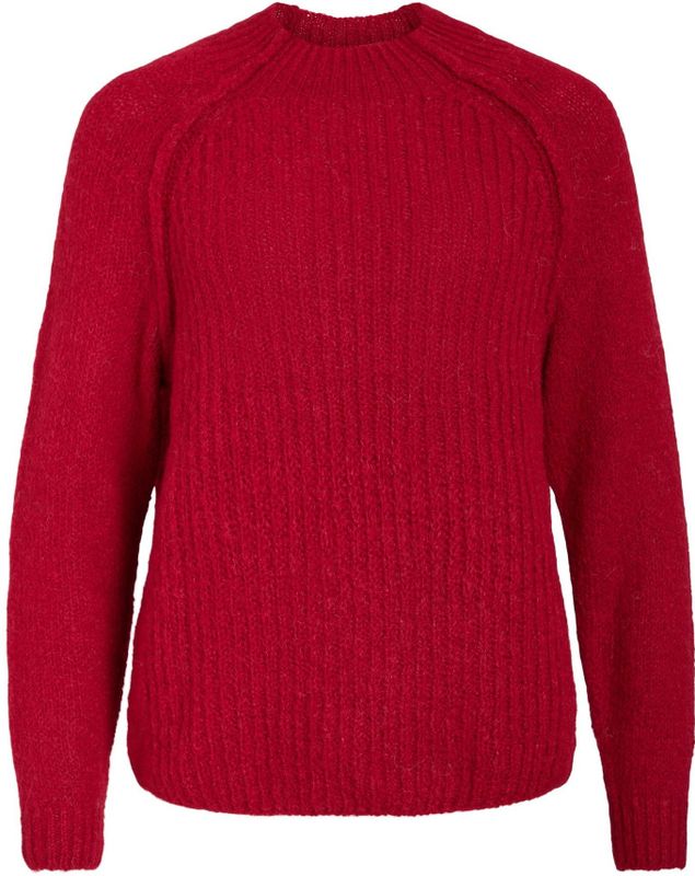 Vila - Bows - Gebreide Trui - Rood