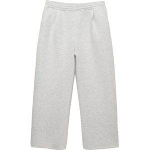 Pull&Bear Bandplooibroek  grijs