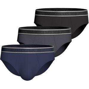 IMPETUS - P030021 - Slip - Nachtblauw - Antraciet - Donkergrijs - 3 Pack