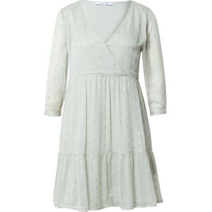 ABOUT YOU Jurk 'Mette'  pastelgroen / wit