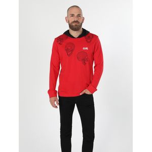 Colin's Shirt  rood / zwart / wit