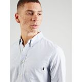 Dockers - Oxford Slim Fit Overhemd - Blauw - Katoen