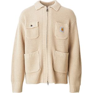 Carhartt WIP Gebreid vest 'Chore'  taupe