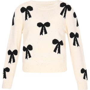 MYMO Trui  turquoise / offwhite