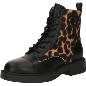 GUESS Veterlaarsjes 'FYNNY'  bruin / cappuccino / zwart