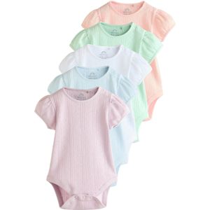 Next Rompertje/body  lichtblauw / mintgroen / lichtlila / rosé / wit