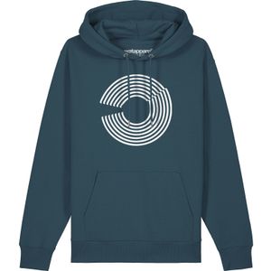 Watapparel Sweatshirt ' Abstract 01 '  petrol / wit