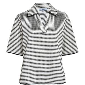 minus Shirt 'Maki'  zwart / wit