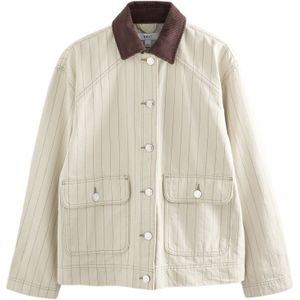 Next Tussenjas  lichtbeige / chocoladebruin