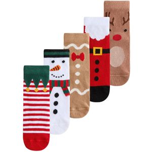 Next Sokken  brokaat / rood / zwart / wit