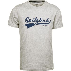 SPITZBUB Shirt 'Julius'  navy / grijs / grijs gemêleerd