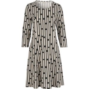 Cellbes of Sweden Jurk  beige gemêleerd / zwart