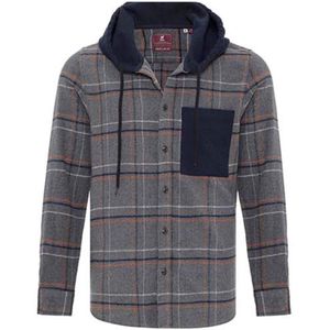 Williot Tussenjas  bruin / grijs / zwart / wit