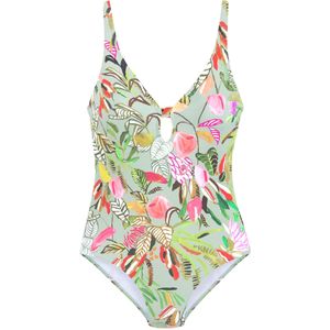 s.Oliver Badpak  olijfgroen / mintgroen / oranje / rosa