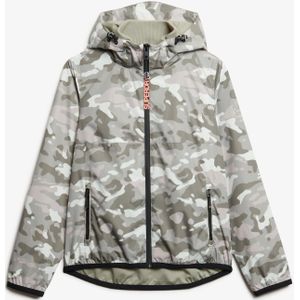 Superdry - Logo Windbreaker Jas - Groen - Lichtgewicht Materiaal