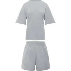 Imily Bela Korte pyjama  grijs gemêleerd