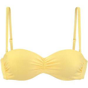Look - Bandeau Bikini - Geel - Gewatteerd - Uitneembare Vullingen