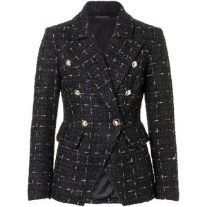 Ana Alcazar Blazers  lichtgrijs / zwart