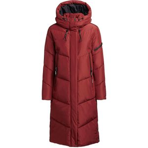 khujo Wintermantel  donkerrood